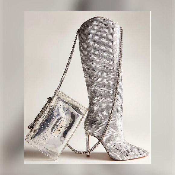 Steve Madden Shoes - Steve Madden's Violetta Rhinestone Boots